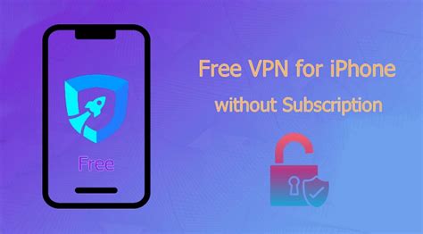 no subscription vpn for iphone